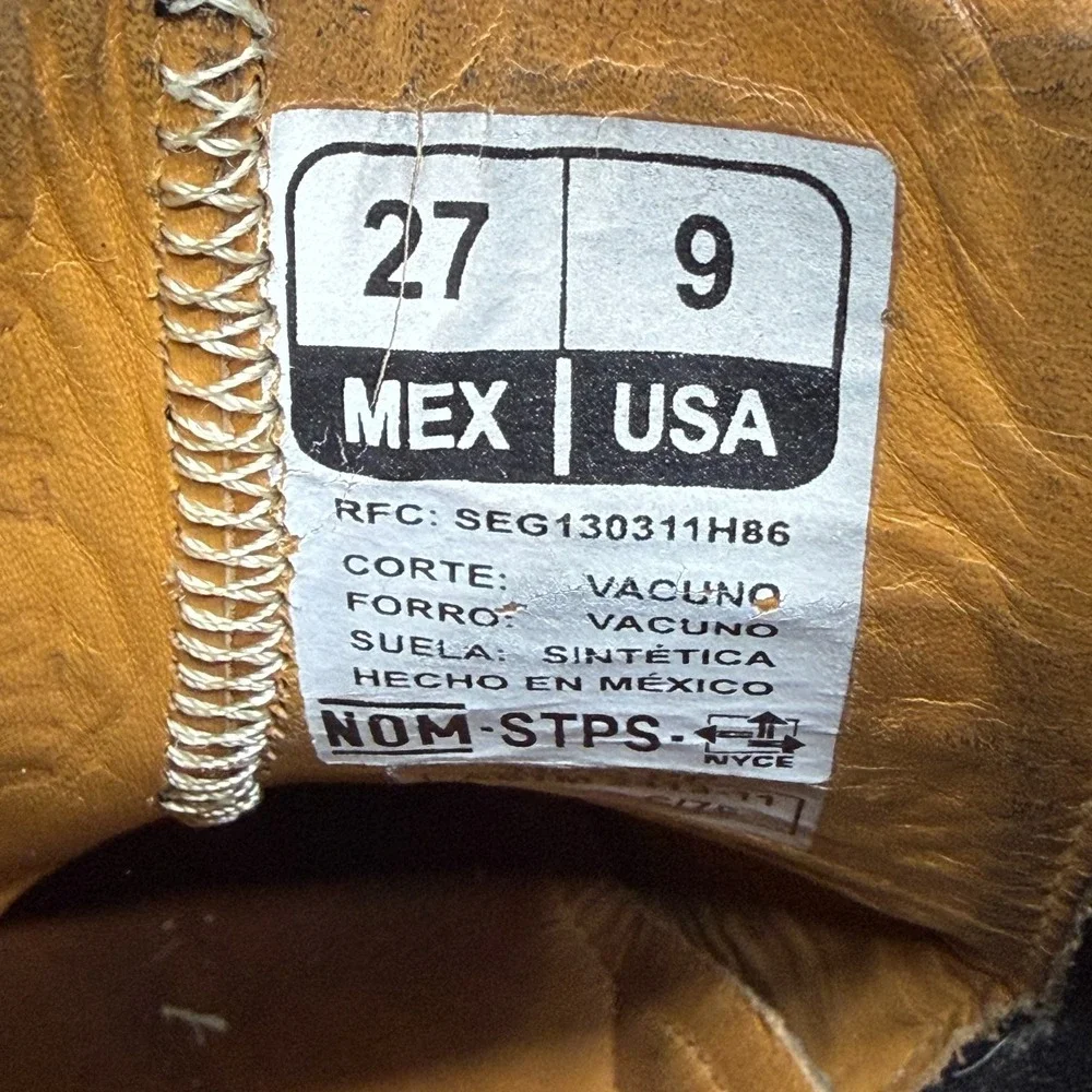 Proxon Chelsea Steel Toe‎ Chelsea Boots Mens 9 Dark Brown Leather Good Year Welt
